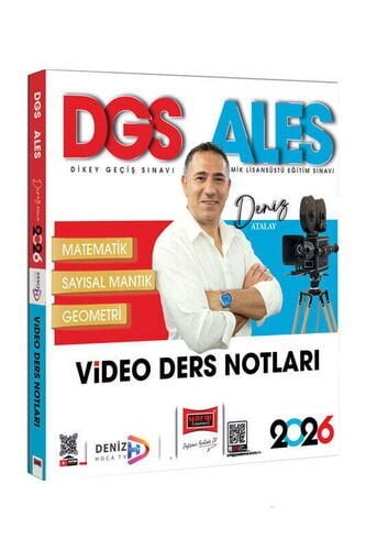 2026 DGS ALES Matematik Video Ders Notları (Deniz Atalay) Yargı Yayınları