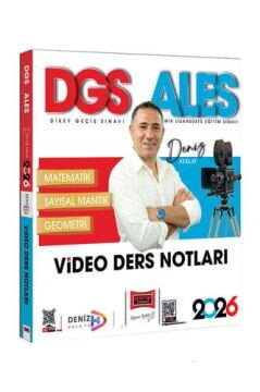 2026 DGS ALES Matematik Video Ders Notları (Deniz Atalay) Yargı Yayınları