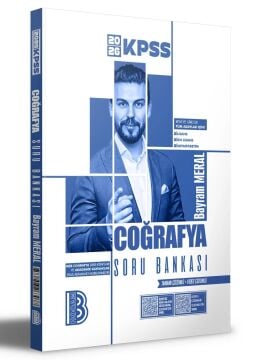 2026 KPSS Coğrafya Tamamı Çözümlü Soru Bankası Bayram Meral Benim Hocam Yayınları