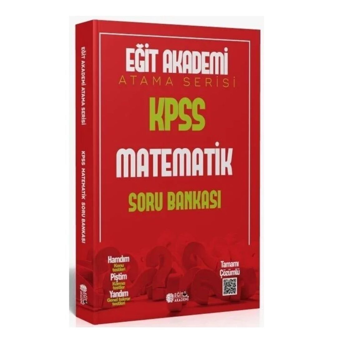 KPSS Matematik Atama Serisi Soru Bankası Eğit Akademi