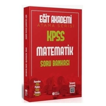 Eğit Akademi KPSS Matematik Atama Serisi Soru Bankası