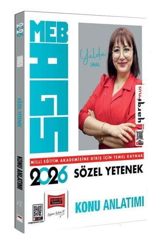2026 MEB-AGS Sözel Yetenek Konu Anlatımı (Yelda Ünal) Yargı Yayınları