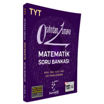 Karekök Yayınları TYT Sıfırdan Sınava Matematik Soru Bankası