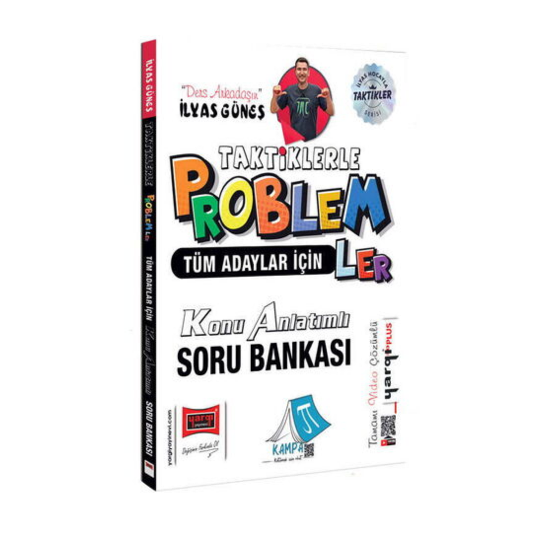 Yargı Yayınları Tüm Adaylar İçin Taktiklerle Temel Problemler Konu Anlatımlı Soru Bankası (İlyas Güneş)
