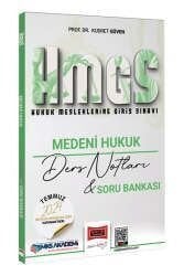 2025 Hukuk Mesleklerine Giriş Sınavı Medeni Hukuk Ders Notları & Soru Bankası Yargı Yayınları