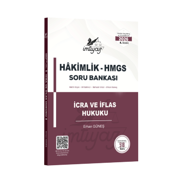 İmtiyaz Yayınları 2026 HMGS Hakimlik İcra ve İflas Hukuku Soru Bankası