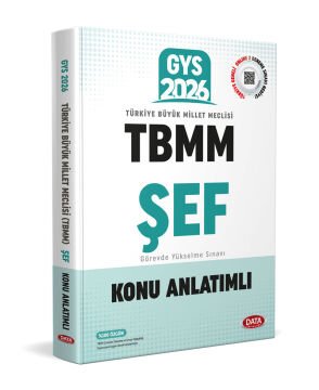 Data Yayınları GYS Türkiye Büyük Millet Meclisi (TBMM) Şef Konu Anlatımlı