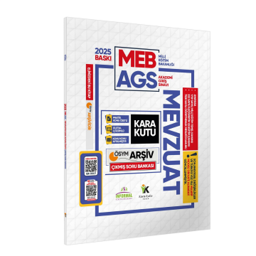 2025 MEB-AGS MEVZUAT Kara Kutu ÖSYM Çıkmış Soru Havuzu Bankası Konu Özetli Dijital Çözümlü İnformal Yayınları