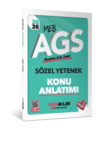 2026 MEB AGS Sözel Yetenek Konu AnlatımıYediiklim Yayınları