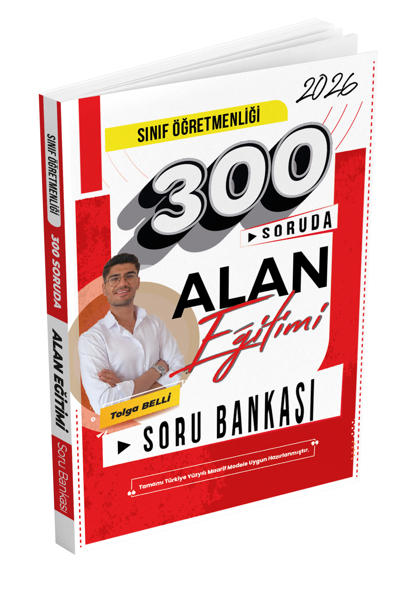 Dizgi Kitap 2026 Meb Ags ÖABT Sınıf Öğretmenliği 300 Soruda Alan Eğitimi Soru Bankası Tolga Belli