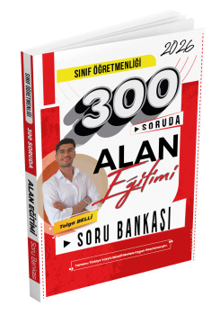 Dizgi Kitap 2026 MEB-AGS ÖABT Sınıf Öğretmenliği 300 Soruda Alan Eğitimi Soru Bankası Tolga Belli