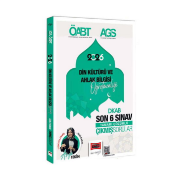 2026 MEB-AGS ÖABT Din Kültürü ve Ahlak Bilgisi Öğretmenliği Son 6 Sınav Çıkmış Sorular (Asya Tekin) Yargı Yayınları