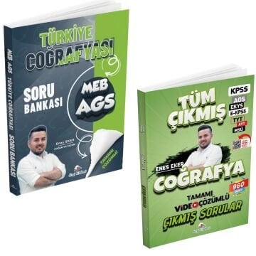 Dizgi Kitap 2026 MEB AGS Türkiye Coğrafyası Tamamı Çözümlü Soru Bankası ve Çıkmış Sorular Seti Enes Eker