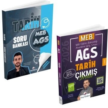 Dizgi Kitap 2026 MEB AGS Tarih Tamamı Çözümlü Soru Bankası ve Çıkmış Sorular Seti