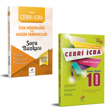Dizgi Kitap Cebri İcra İcra Müdürlüğü Soru Bankası VE Deneme Sınavı 2023