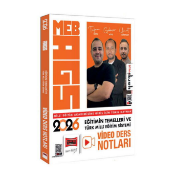 2026 MEB AGS Eğitimin Temelleri ve Türk Milli Eğitim Sistemi Video Ders Notları Yargı Yayınları