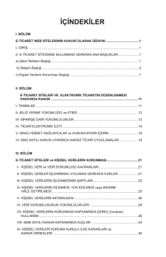 Dizgi Kitap E-Ticaret Siteleri İçin Hukuk Rehberi