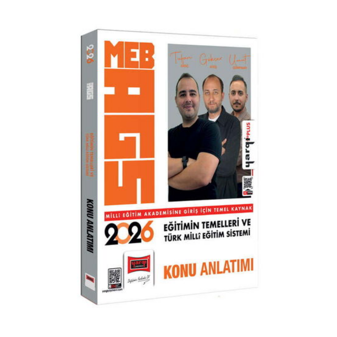2026 MEB-AGS Eğitimin Temelleri ve Türk Milli Eğitim Sistemi Konu Anlatımı Yargı Yayınları