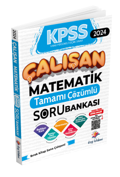 Dizgi Kitap Kpss Çalışan Matematik Tamamı Çözümlü Soru Bankası 2024