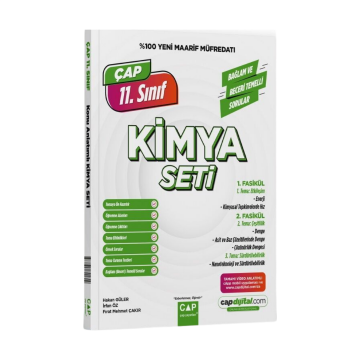 Çap Yayınları 11. Sınıf Kimya Maarif Model Set