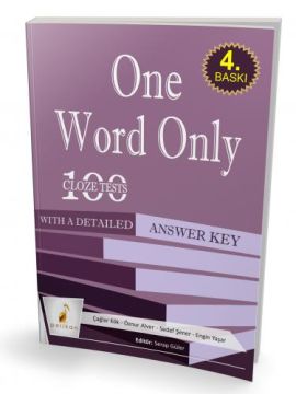One Word Only 100 Cloze Tests with a Detailed Answer Key
