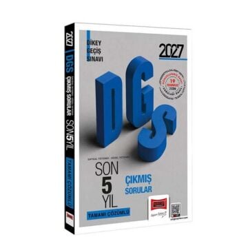 Yargı Yayınları 2027 DGS Sayısal-Sözel Yetenek Tamamı Çözümlü Son 5 Yıl Çıkmış Sorular