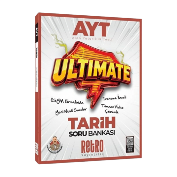 Retro Yayıncılık AYT Tarih Ultimate Soru Bankası Çözümlü - Mehmet Celal Özyıldız