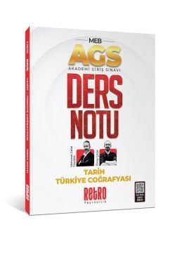 AGS Tarih ve Türkiye Coğrafyası Ders Notu Retro Yayınları