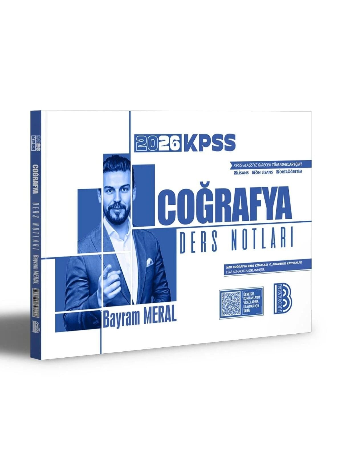 2026 KPSS Coğrafya Ders Notları Bayram Meral Benim Hocam Yayınları