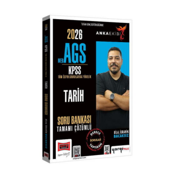 Yargı Yayınları 2026 Anka Ekibi MEB-AGS KPSS Tüm ÖSYM Sınavlarına Yönelik Tarih Tamamı Çözümlü Soru Bankası Bilal Bacaksız