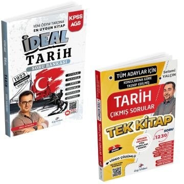 Dizgi Kitap 2026 KPSS MEB AGS İdeal Tarih Tamamı PDF Çözümlü Soru Bankası ve Tüm Sınavlar Tarih Video Çözümlü Çıkmış Soru Külliyatı Seti