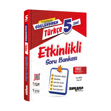 Ankara Yayıncılık 5. Sınıf Türkçe Güçlendiren Etkinlikli Soru Bankası