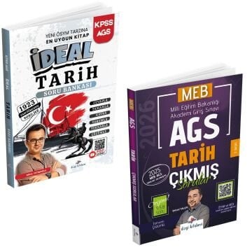 Dizgi Kitap 2026 KPSS MEB AGS İdeal Tarih Tamamı PDF Çözümlü Soru Bankası ve Tarih Video Çözümlü Çıkmış Sorular Seti