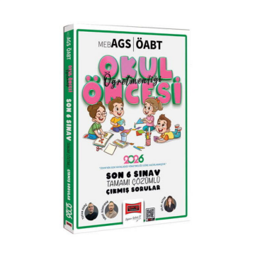 2026 ÖABT MEB-AGS Okul Öncesi Öğretmenliği Son 6 Sınav Çıkmış Sorular Yargı Yayınları