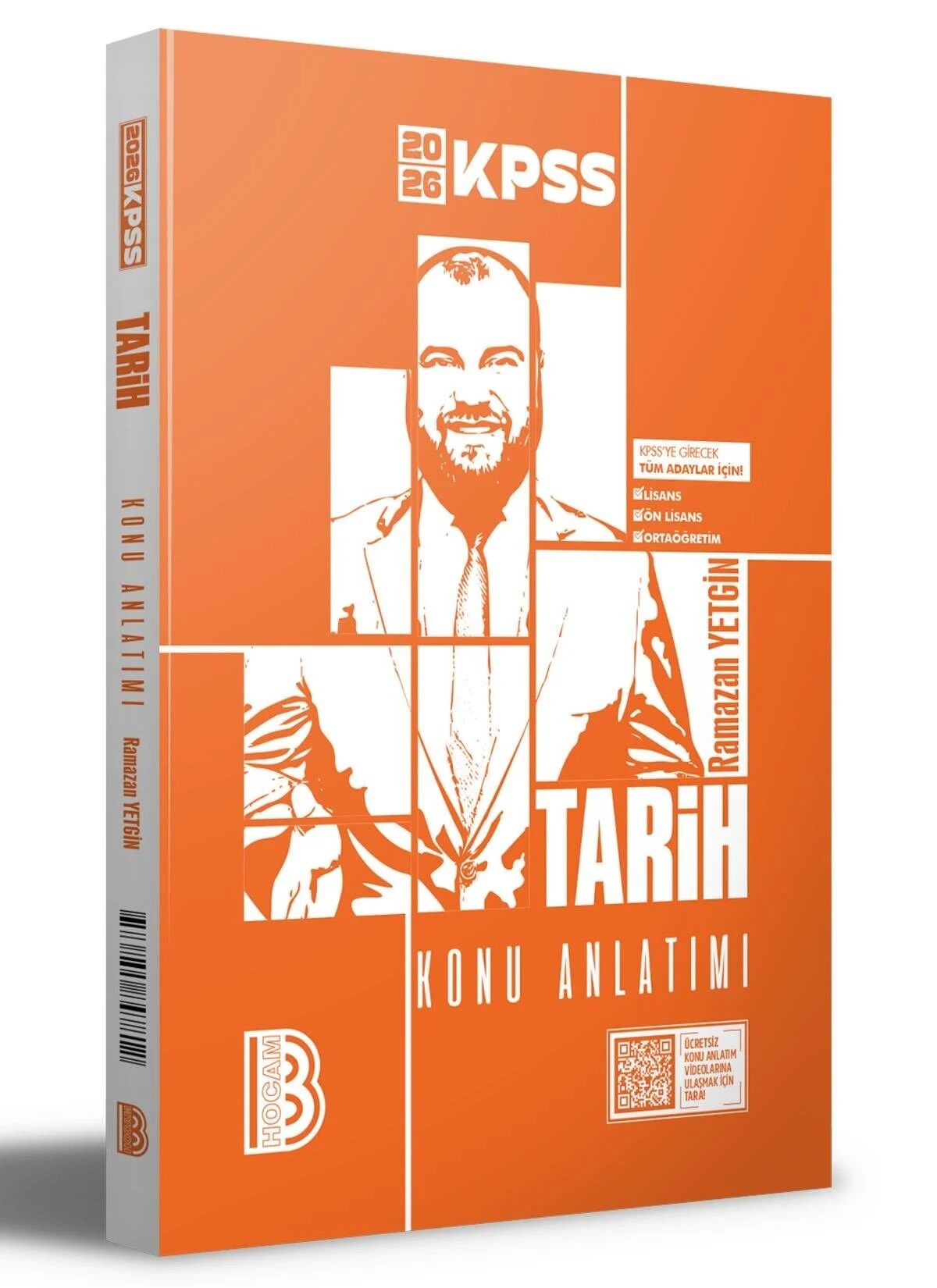 2026 KPSS Tarih Konu Anlatımı Ramazan Yetgin Benim Hocam Yayınları