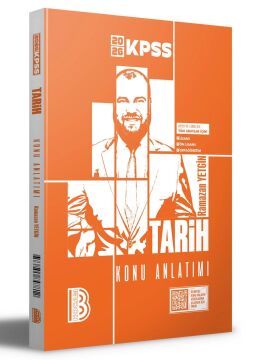 2026 KPSS Tarih Konu Anlatımı Ramazan Yetgin Benim Hocam Yayınları