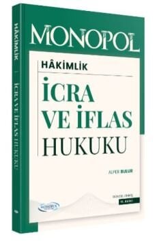 Monopol Yayınları İcra ve İflas Hukuku Konu Anlatımı 15. Baskı - Alper Bulur