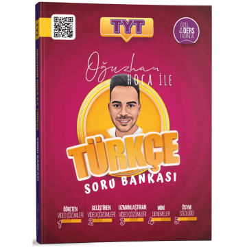 Oğuzhan Hoca TYT Türkçe Soru Bankası KR Akademi Yayınları