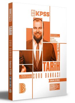 Benim Hocam Yayınları 2026 KPSS Tarih Tamamı Çözümlü Soru Bankası - Ramazan Yetgin