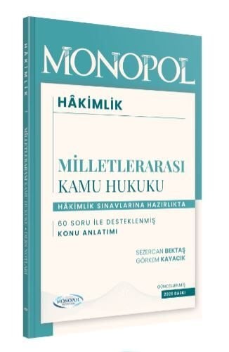 Milletlerarası Kamu Hukuku Monopol Yayınları