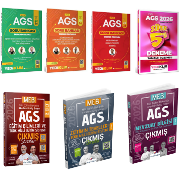 2026 MEB AGS Eğitim Bilimleri Soru Bankası & MEB AGS 5 li Deneme & MEB AGS Çıkmış Sorular Seti