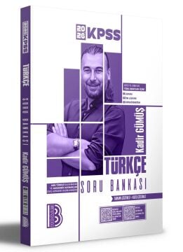 Benim Hocam Yayınları 2026 KPSS Türkçe Tamamı Video Çözümlü Soru Bankası Kadir Gümüş