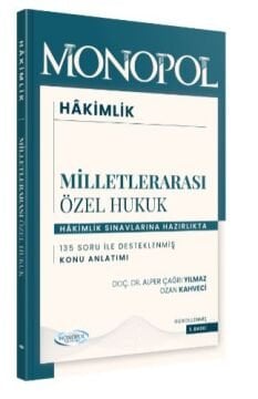 Monopol Yayınları Hakimlik Milletlerarası Özel Hukuk Konu Anlatımı 2. Baskı