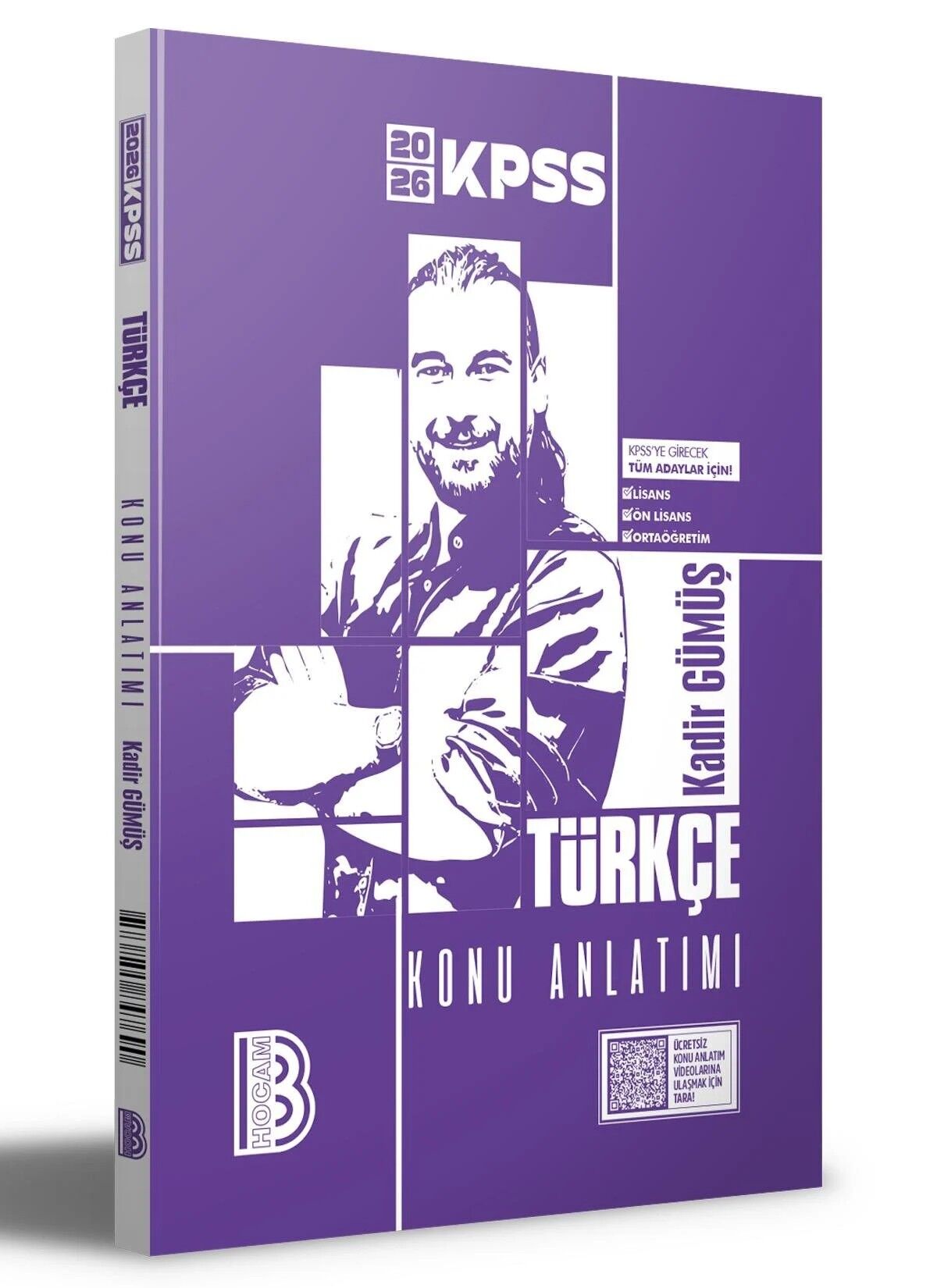 2026 KPSS Türkçe Konu Anlatımı Kadir Gümüş Benim Hocam Yayınları