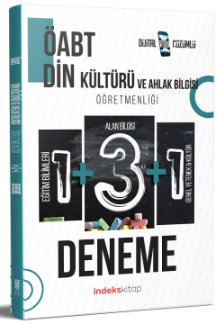 İndeks Kitap 2022 ÖABT Din Kültürü Öğretmenliği 5 Deneme Dijital Çözümlü İndeks Kitap