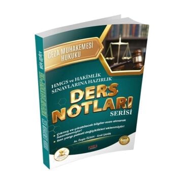Savaş Yayınları HUKAL HMGS-HAKİMLİK Ceza Muhakemesi Hukuku Ders Notları