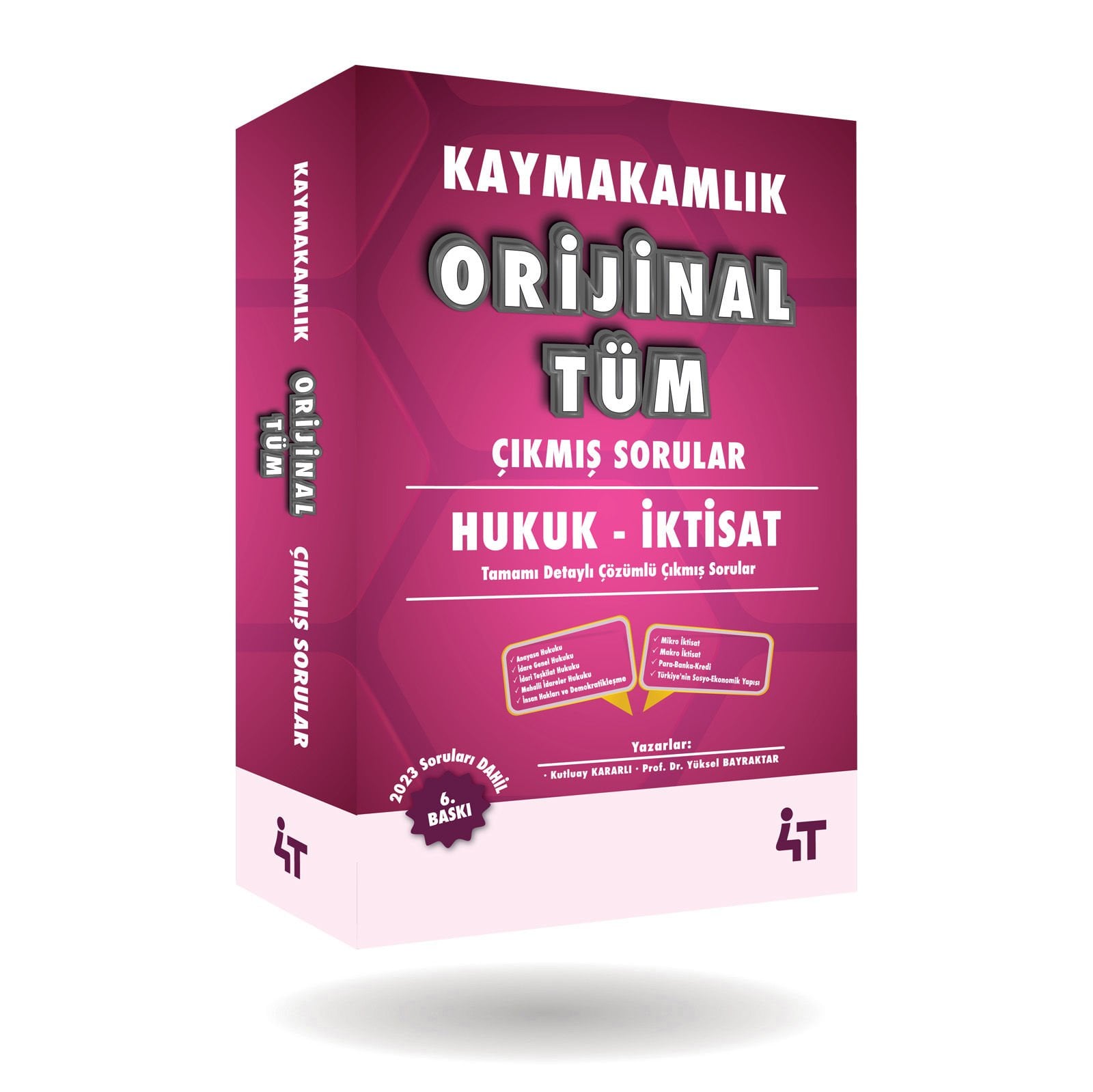 4T Kaymakamlık Orijinal Tüm Çıkmış Sorular