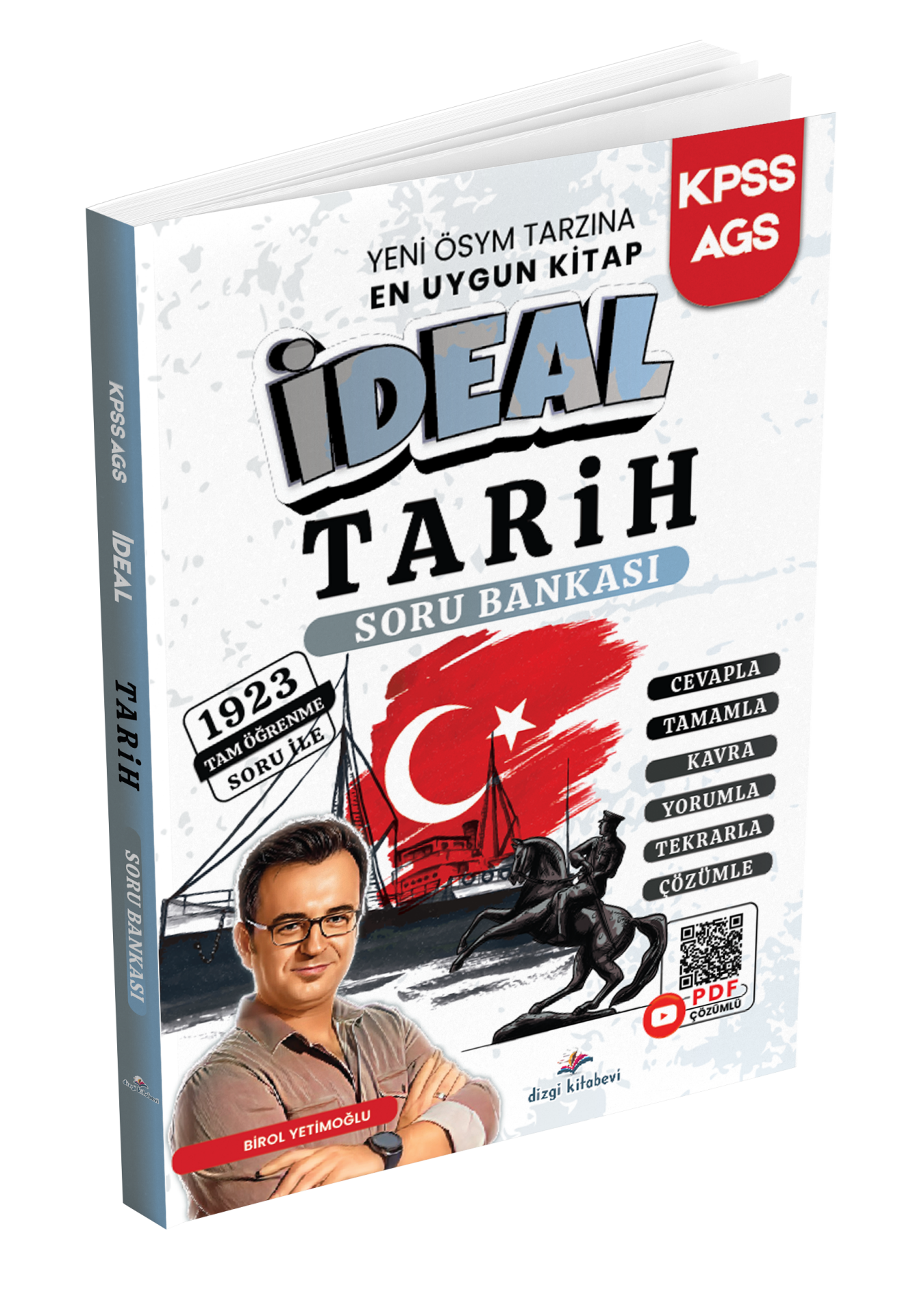 Dizgi Kitap 2026 KPSS MEB AGS İdeal Tarih Tamamı PDF Çözümlü Soru Bankası Birol Yetimoğlu