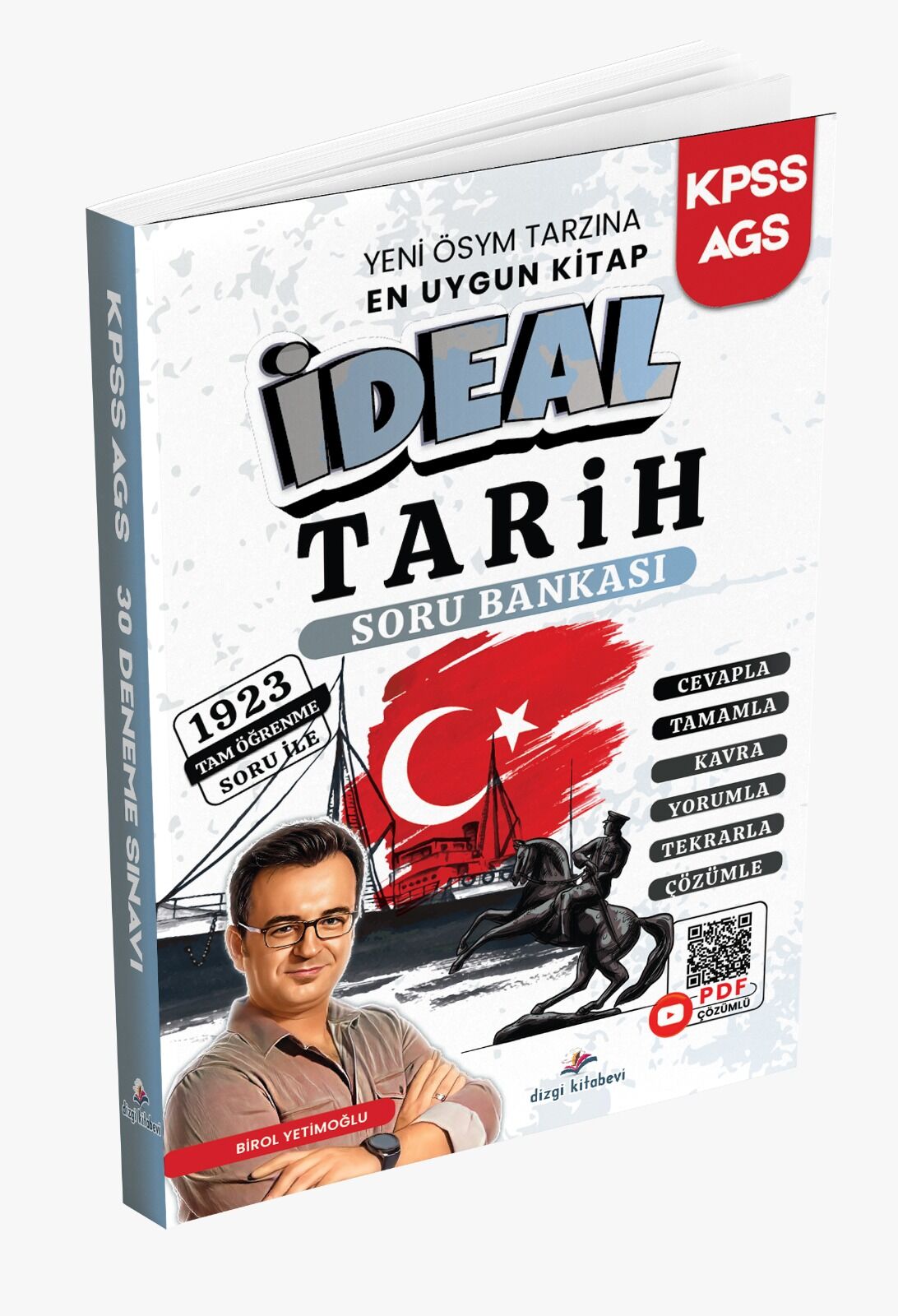 Dizgi Kitap 2026 KPSS MEB AGS İdeal Tarih Soru Bankası Birol Yetimoğlu