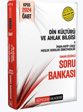 2024 KPSS ÖABT Din Kültürü ve Ahlak Bilgisi-İmam Hatip Lisesi Mes.Lisesi Tam.Çöz. Soru Bankası